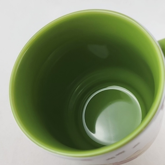 Disney Winnie The Pooh Mug & Friends Green White 3D Scupted Flower 🌼 - Picture 7 of 11